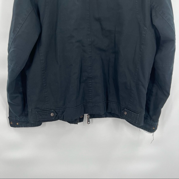 Levi’s two horse brand black jean jacket size M shacket - Picture 7 of 10